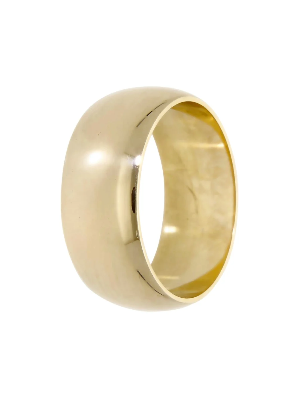 William May Vintage 1970 9ct Yellow Gold 9mm Wedding Ring, view 3