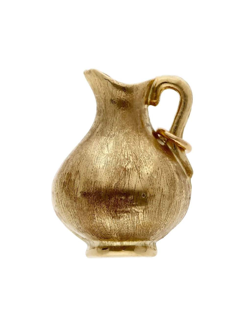 William May Vintage 1972 9ct Yellow Gold Jug Charm, view 2