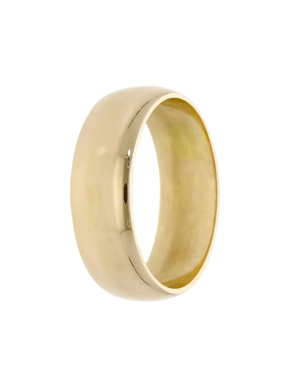 William May Vintage 1973 9ct Yellow Gold 7mm Wedding Ring, view 3