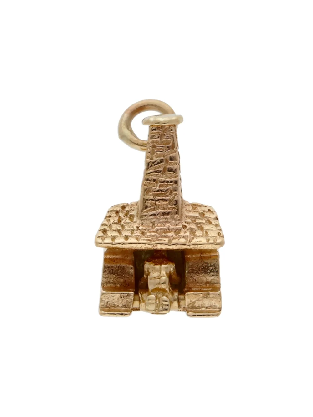 William May Vintage 1974 9ct Yellow Gold Chimney Sweep Charm, view 2