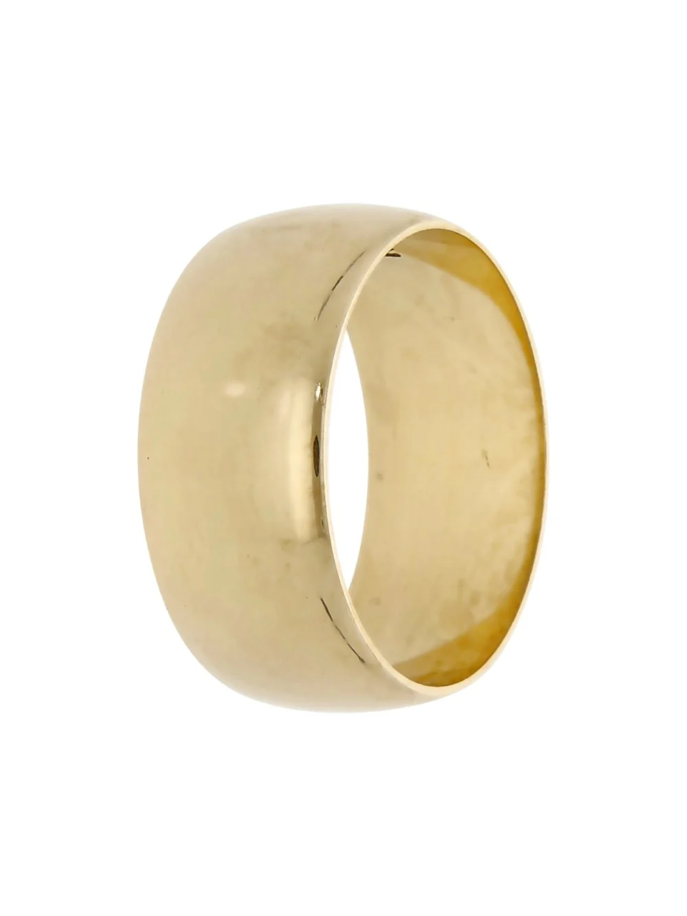 William May Vintage 1984 9ct Yellow Gold 9mm Wide Wedding Ring, view 3
