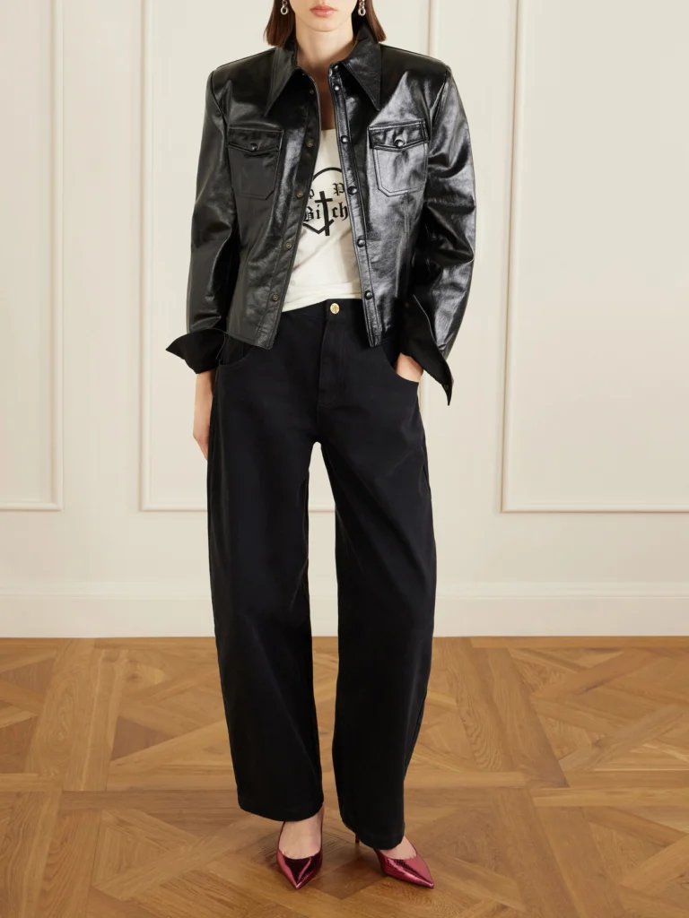 Willy Chavarria Chavela Leather Jacket