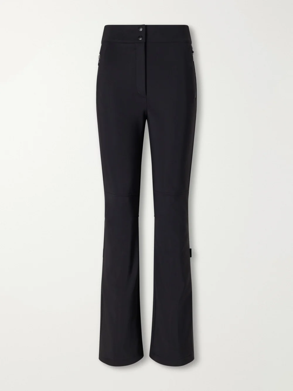 Yves Salomon High-waist Straight-leg Ski Pants in black