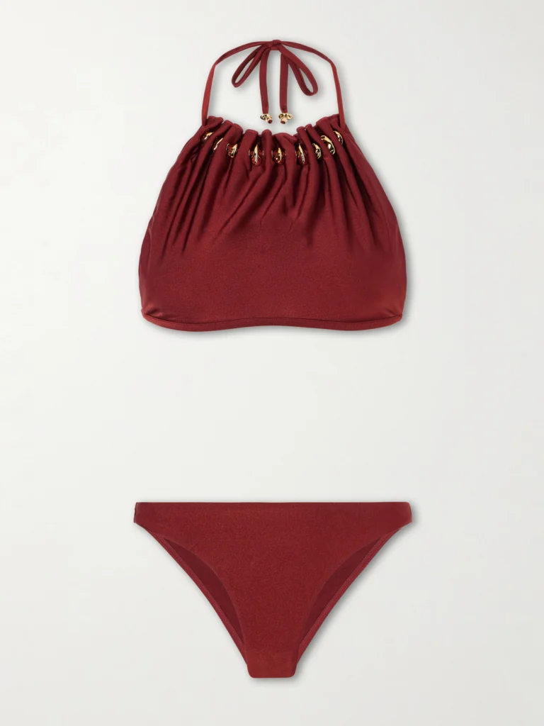 Zimmermann Aster Embellished Bikini