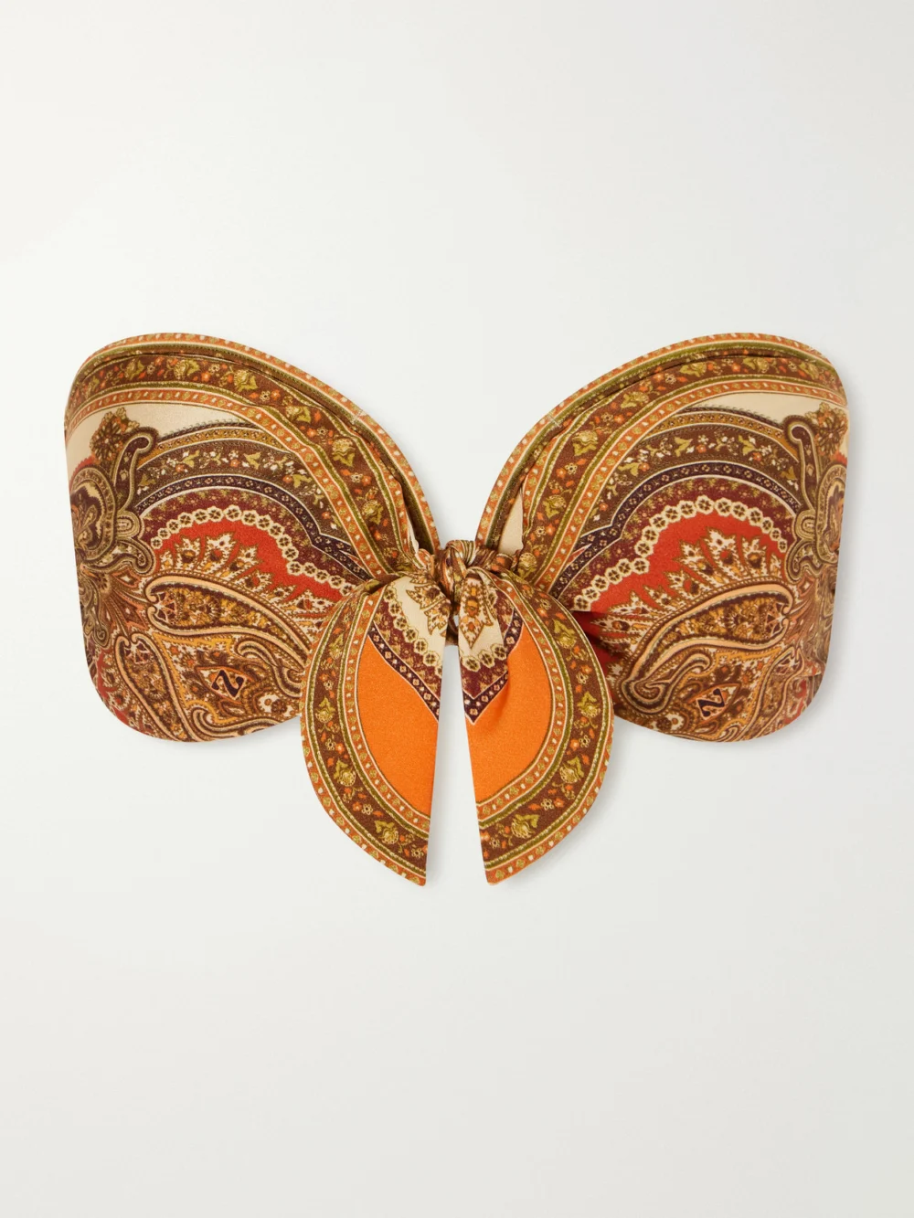 Zimmermann Mahon Printed Bikini Top in multi
