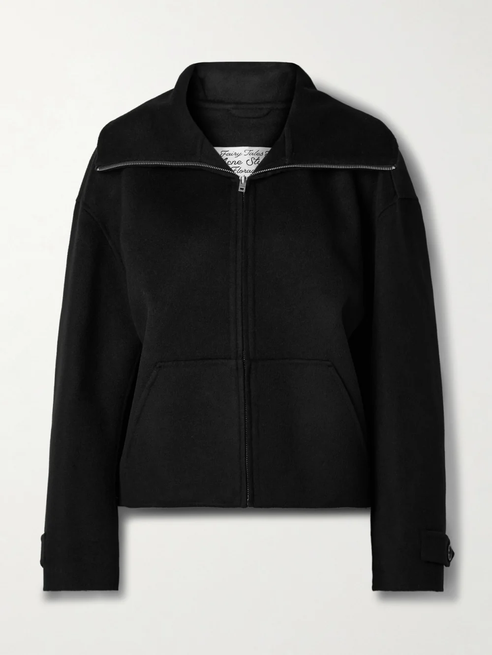 Acne Studios Wool and Cashmere-blend Felt Jacket in black