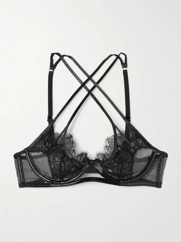 Agent Provocateur Ariella Lace and Tulle Underwired Bra