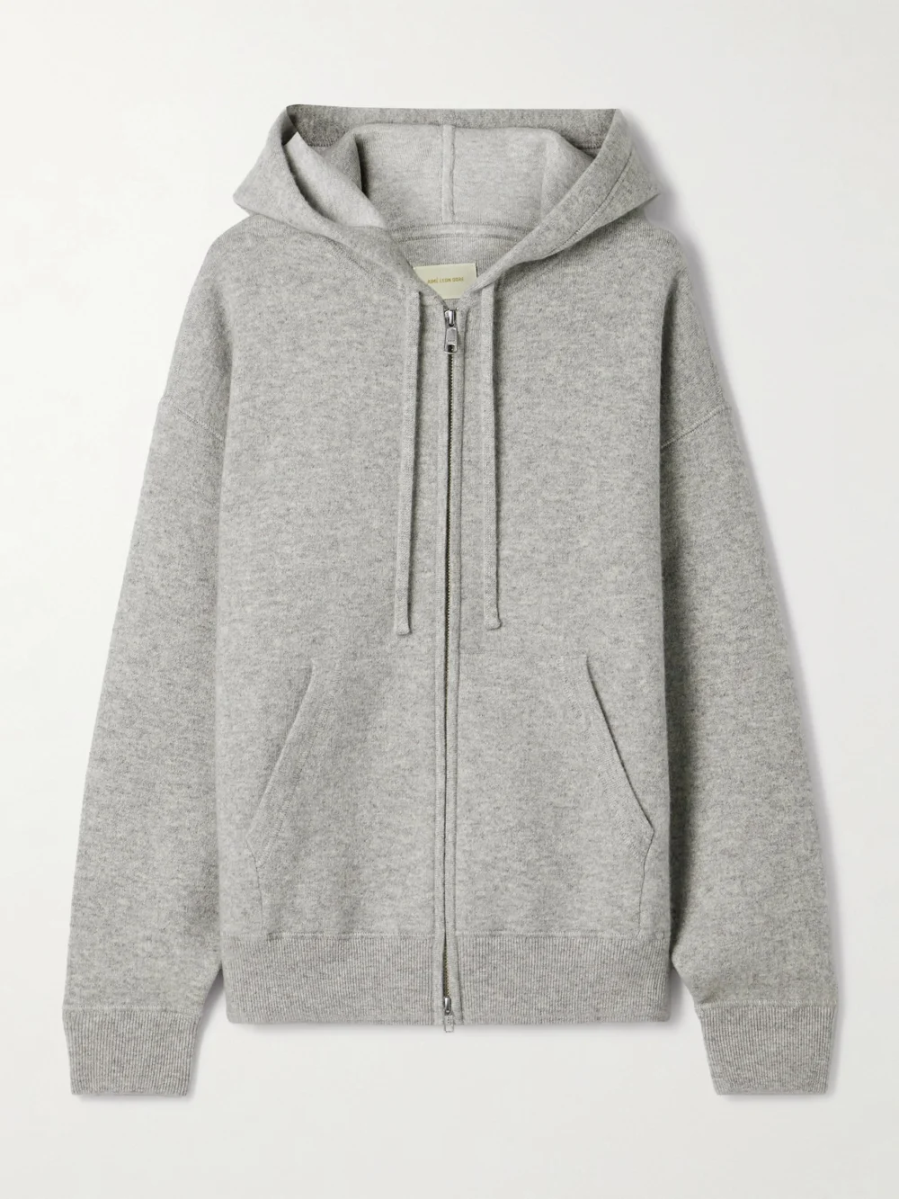 Aimé Leon Dore Cashmere-blend Zip-up Hoodie in gray