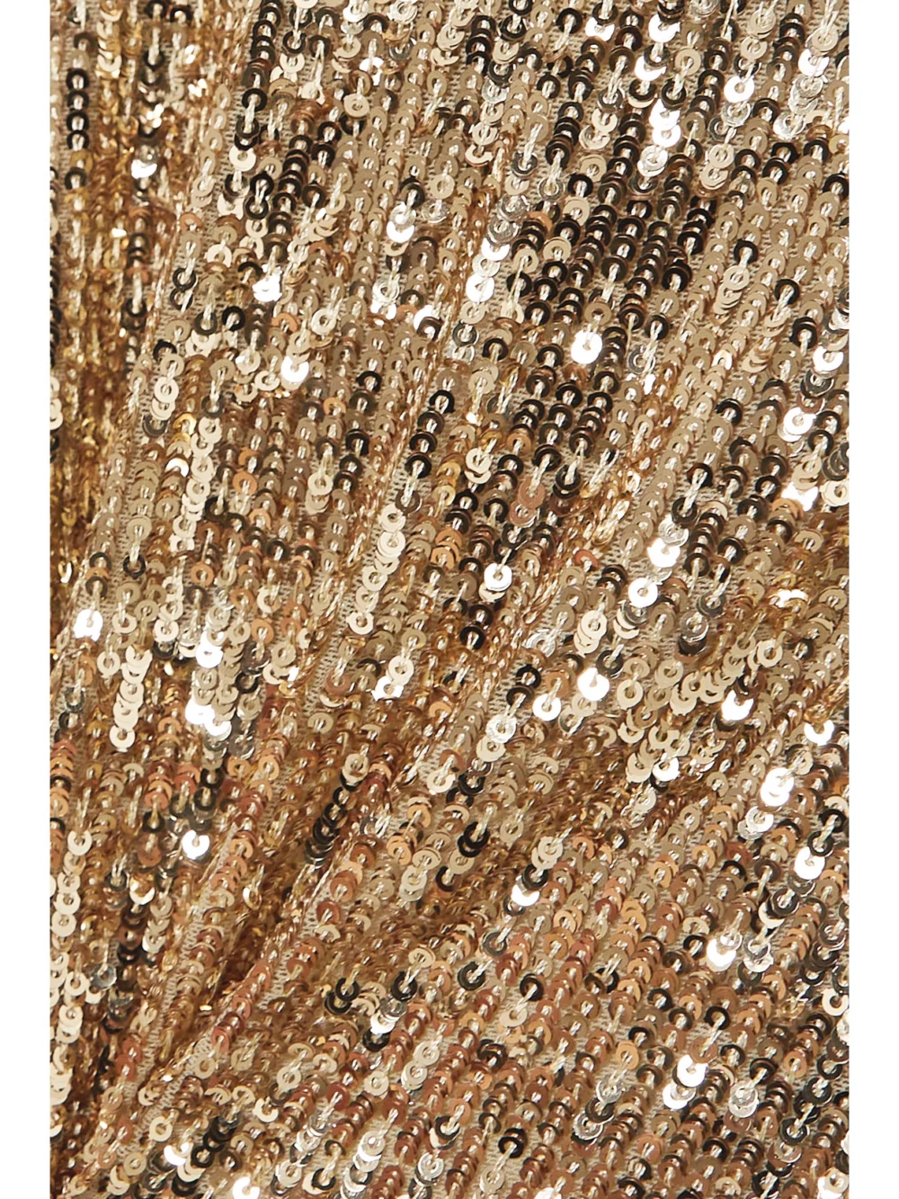 Close-up detail of the Akris Sequined Stretch-tulle Flared Pants