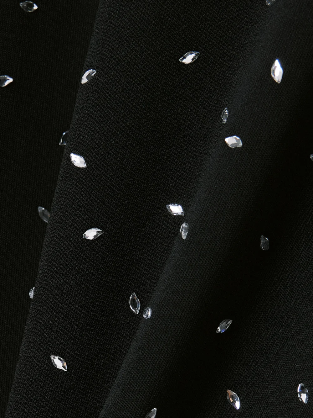 Close-up detail of the Altuzarra Geordie Crystal-embellished Jersey Midi Dress