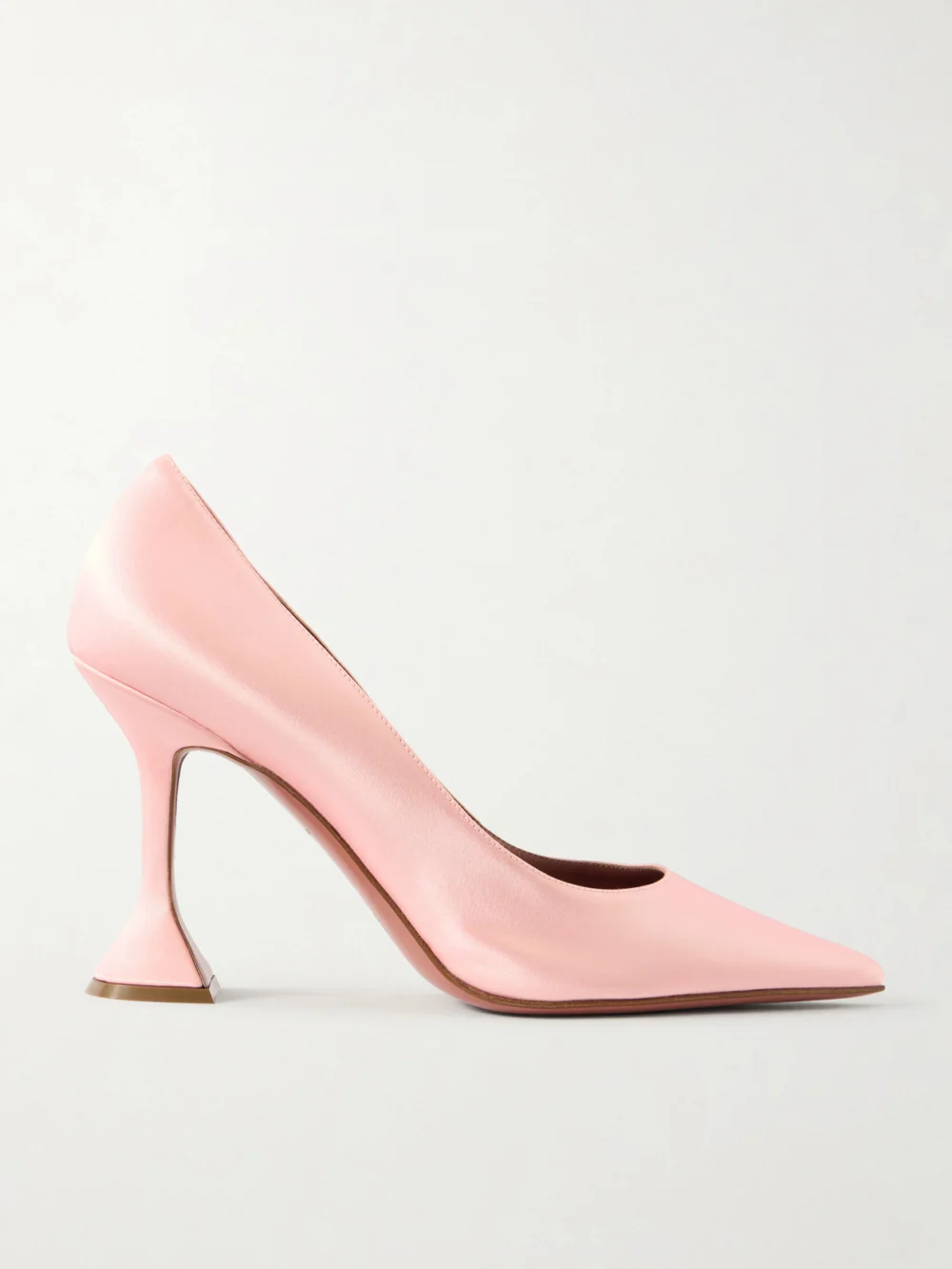 Amina Muaddi Ami High Heel Pumps in pink
