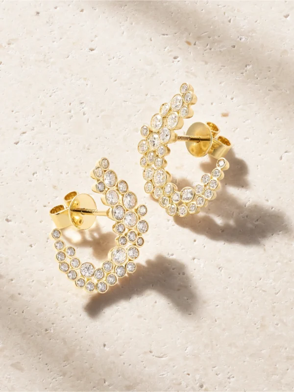 Ananya 18-karat Gold Diamond Earrings
