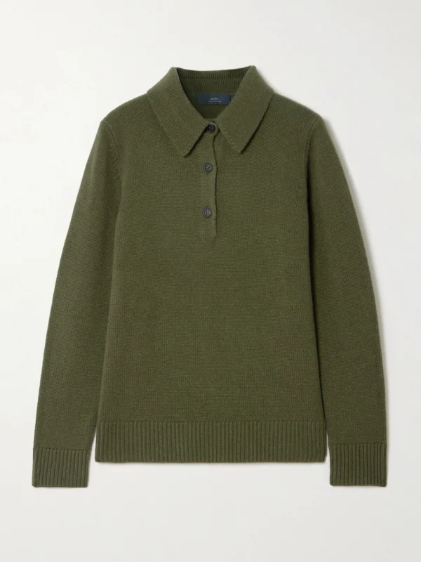 Arch4 Bessi Cashmere Polo Sweater