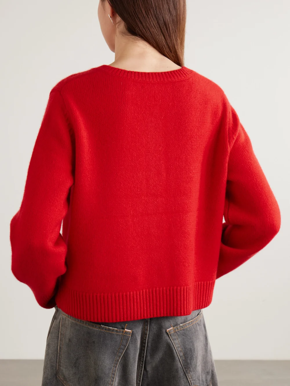 Back view of the Arch4 Rosanna Cashmere Cardigan
