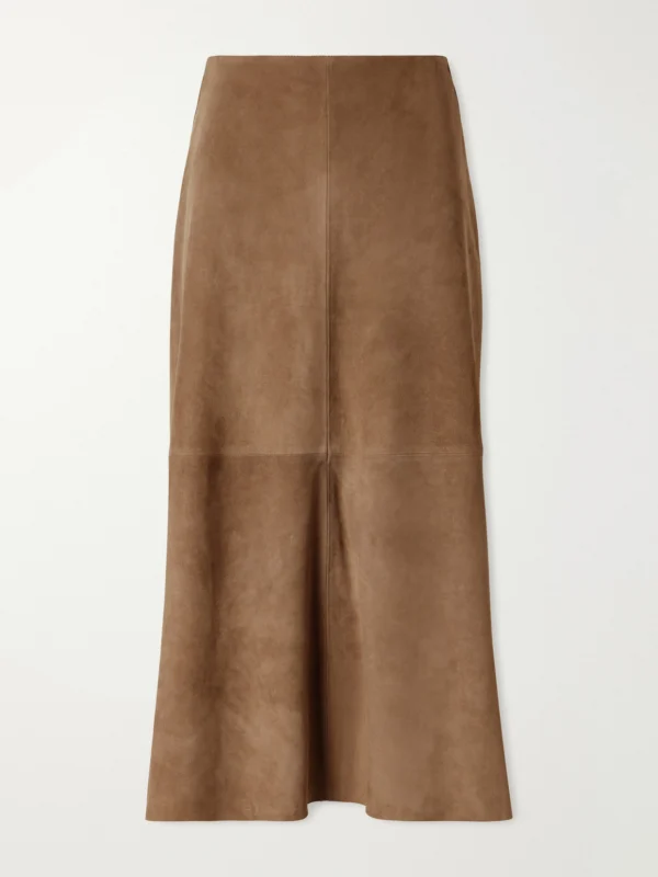 Arma Melita Suede Midi Skirt