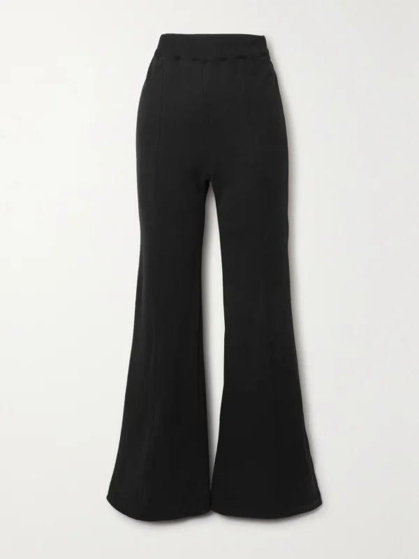 Az Factory Free to Organic Cotton and Seacell-blend Flared Pants