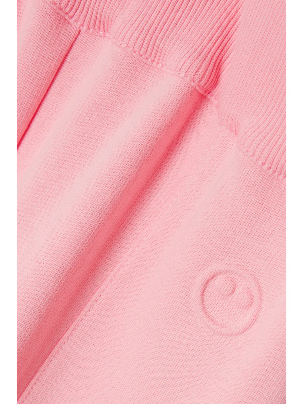 Close-up detail of the Az Factory Free to Organic Cotton and Seacell-blend Flared Pants