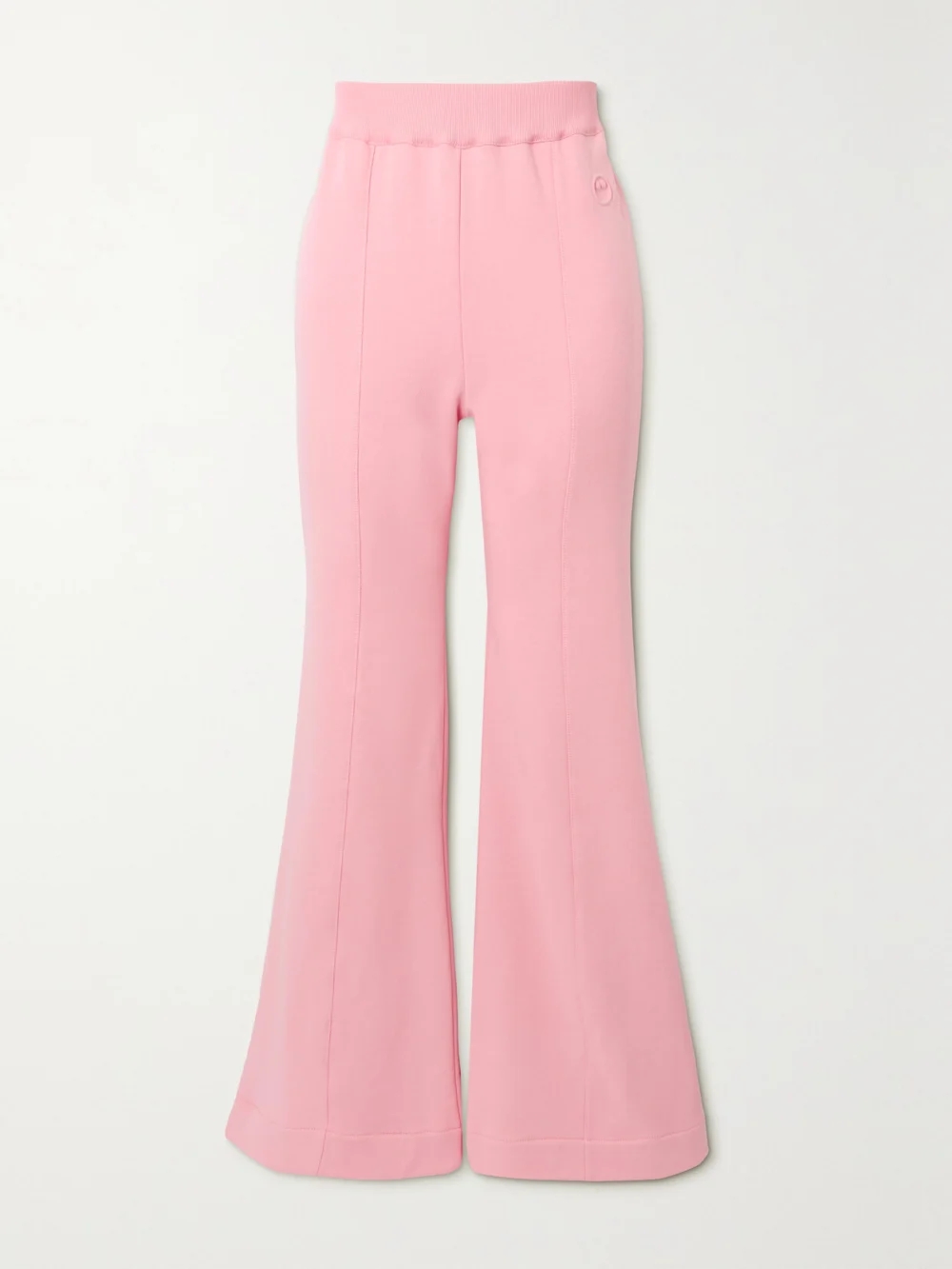 Az Factory Free to Organic Cotton and Seacell-blend Flared Pants in pink