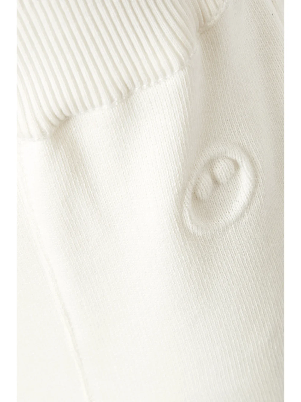 Close-up detail of the Az Factory Free to Organic Cotton and Seacell-blend Flared Pants