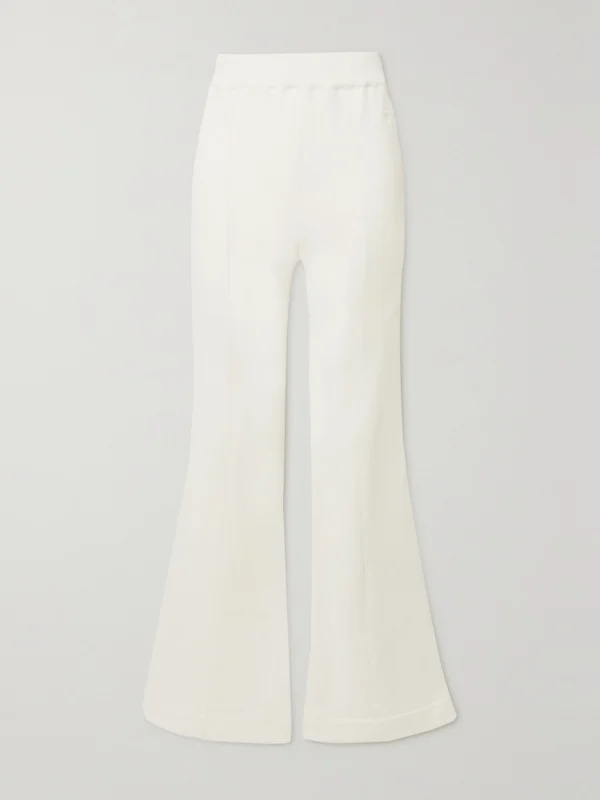 Az Factory Free to Organic Cotton and Seacell-blend Flared Pants