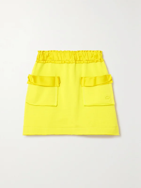 Az Factory Free to Organic Cotton and Seacell-blend Mini Skirt