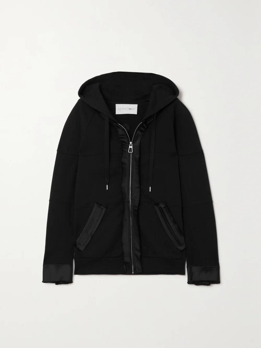 Az Factory Free to Organic Cotton Hoodie in black