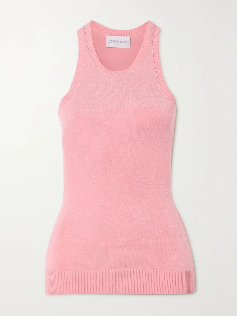 Az Factory Mybody Stretch-knit Tank in pink