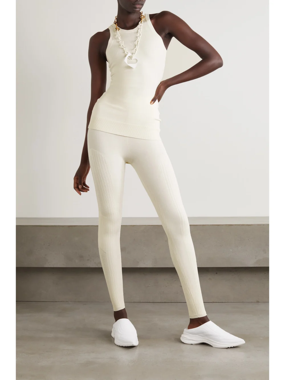 Az Factory Mybody Stretch-knit Tank, worn by a model