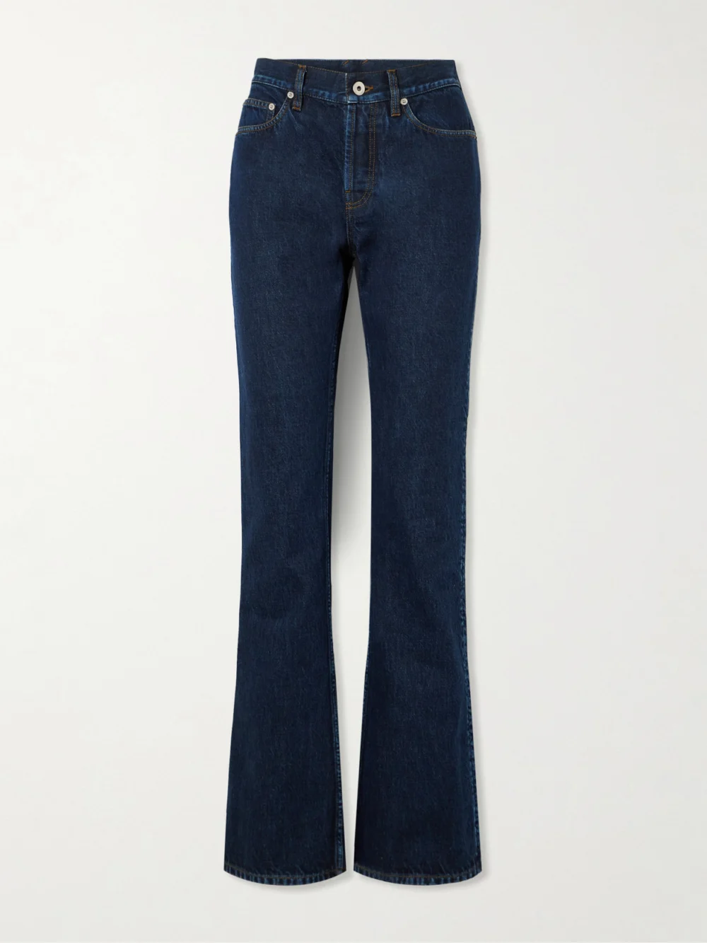 Burberry High-rise Flared Jeans in indigo