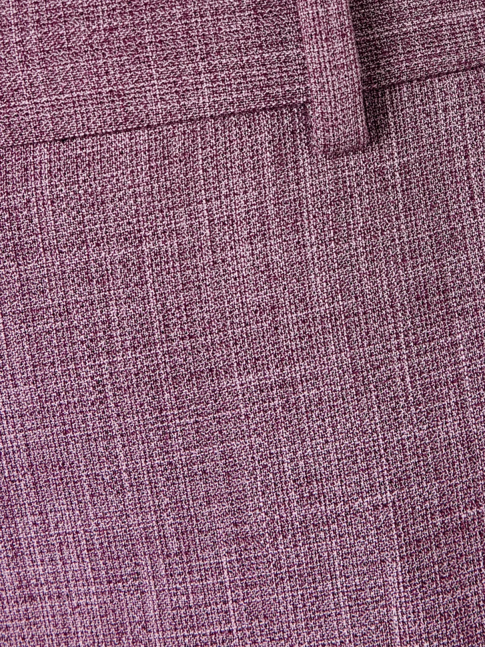 Close-up detail of the Calvin Klein Collection Lucia Cotton-blend Skinny Pants