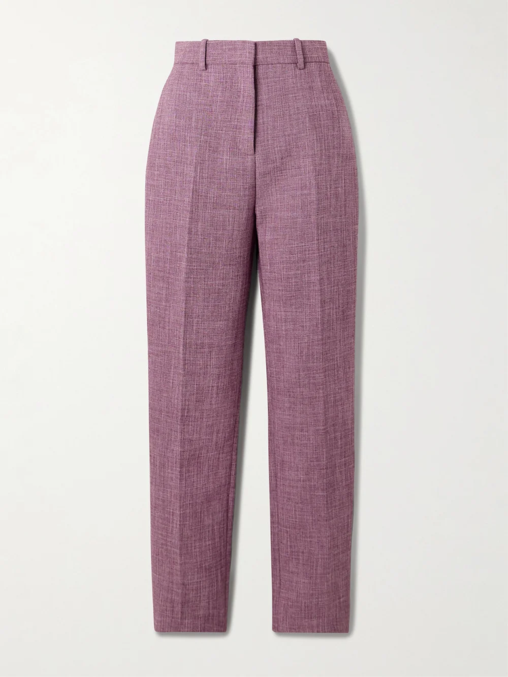 Calvin Klein Collection Lucia Cotton-blend Skinny Pants in purple