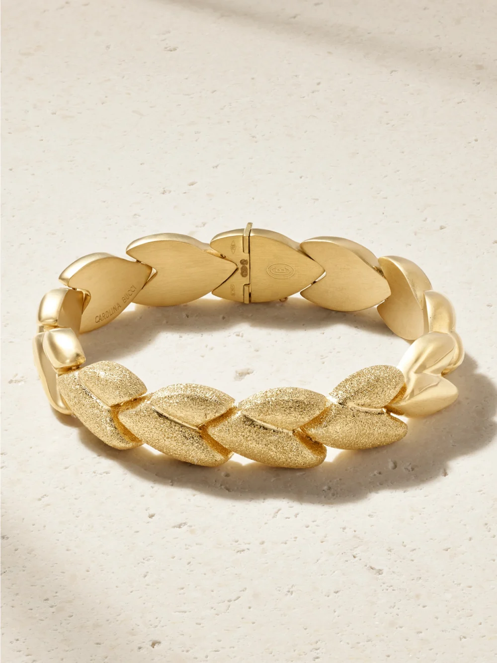 Carolina Bucci Florentine Finish Everyday 18-karat Gold Bracelet