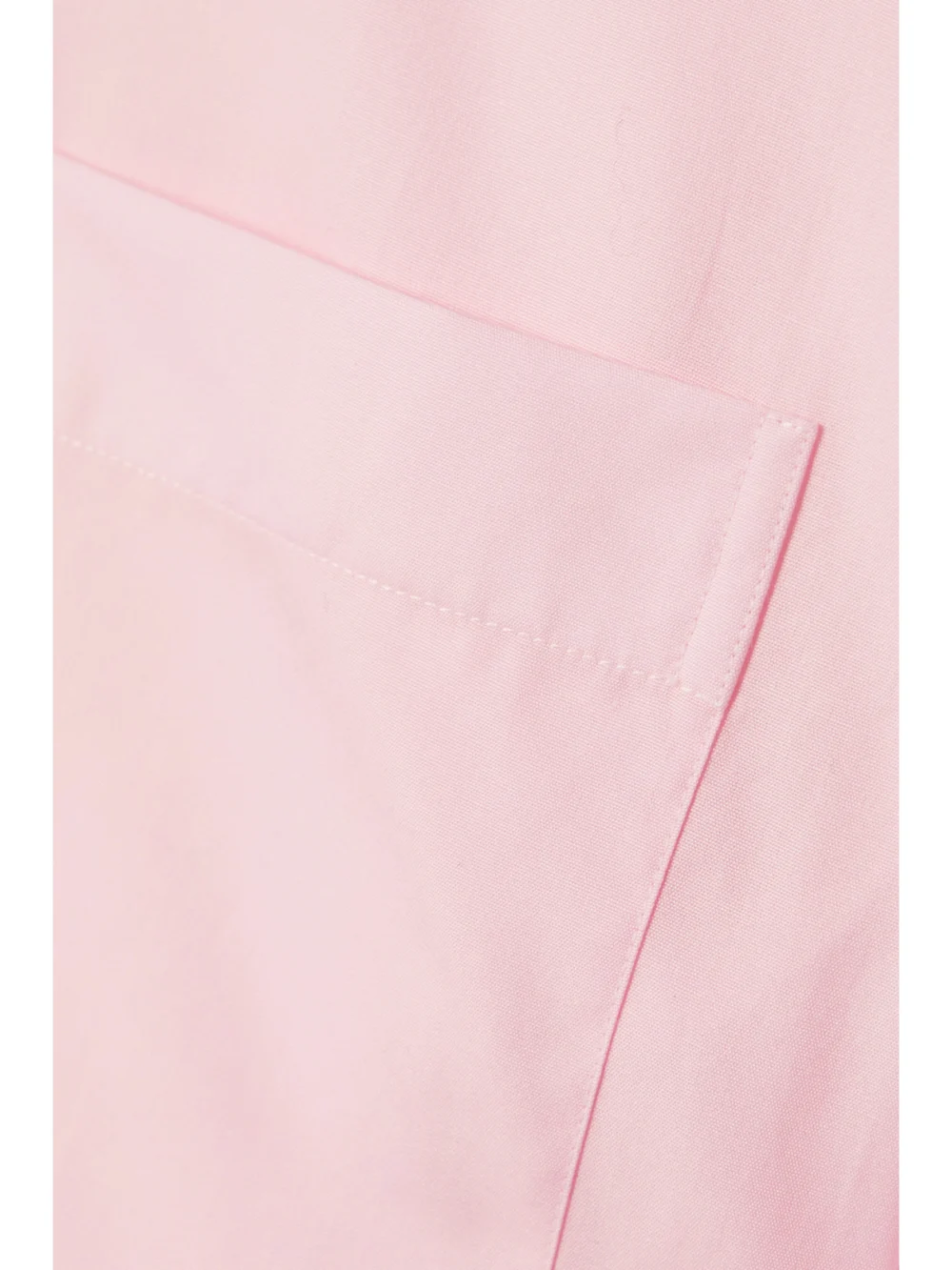 Close-up detail of the Charvet Elysee Oversized Cotton-poplin Nightdress