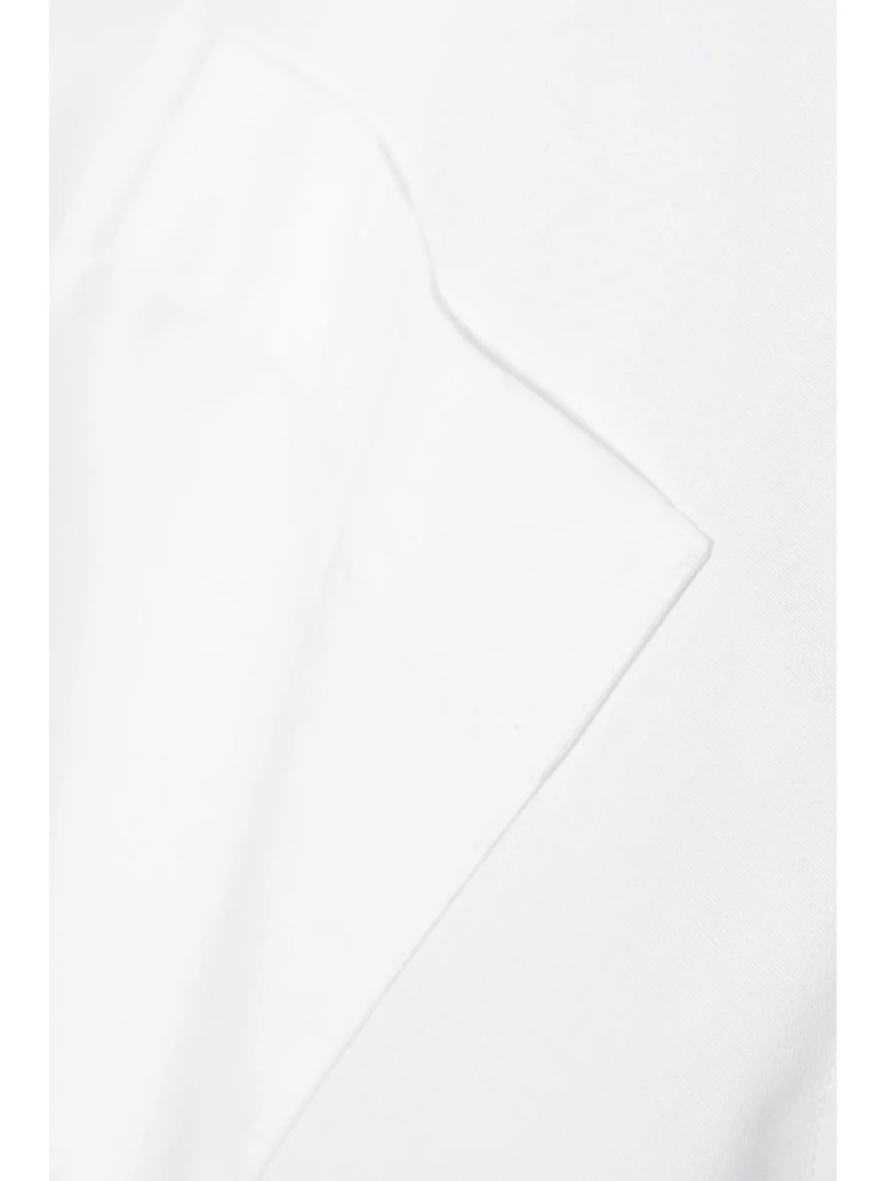 Close-up detail of the Charvet Elysee Oversized Cotton-poplin Nightdress