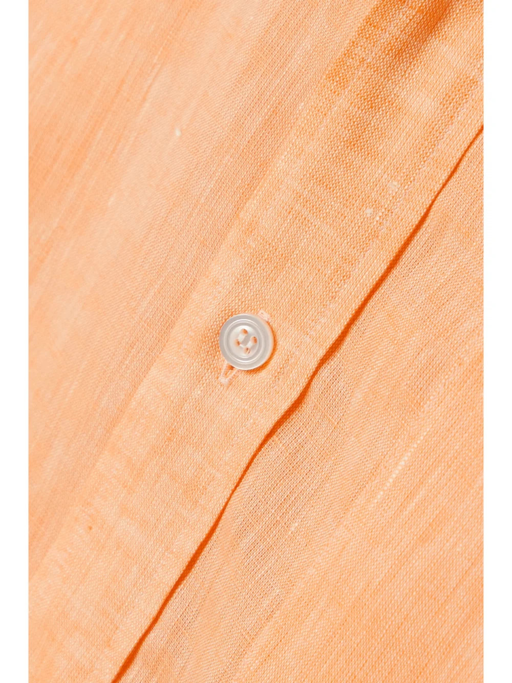 Close-up detail of the Charvet Elysee Oversized Linen Nightdress