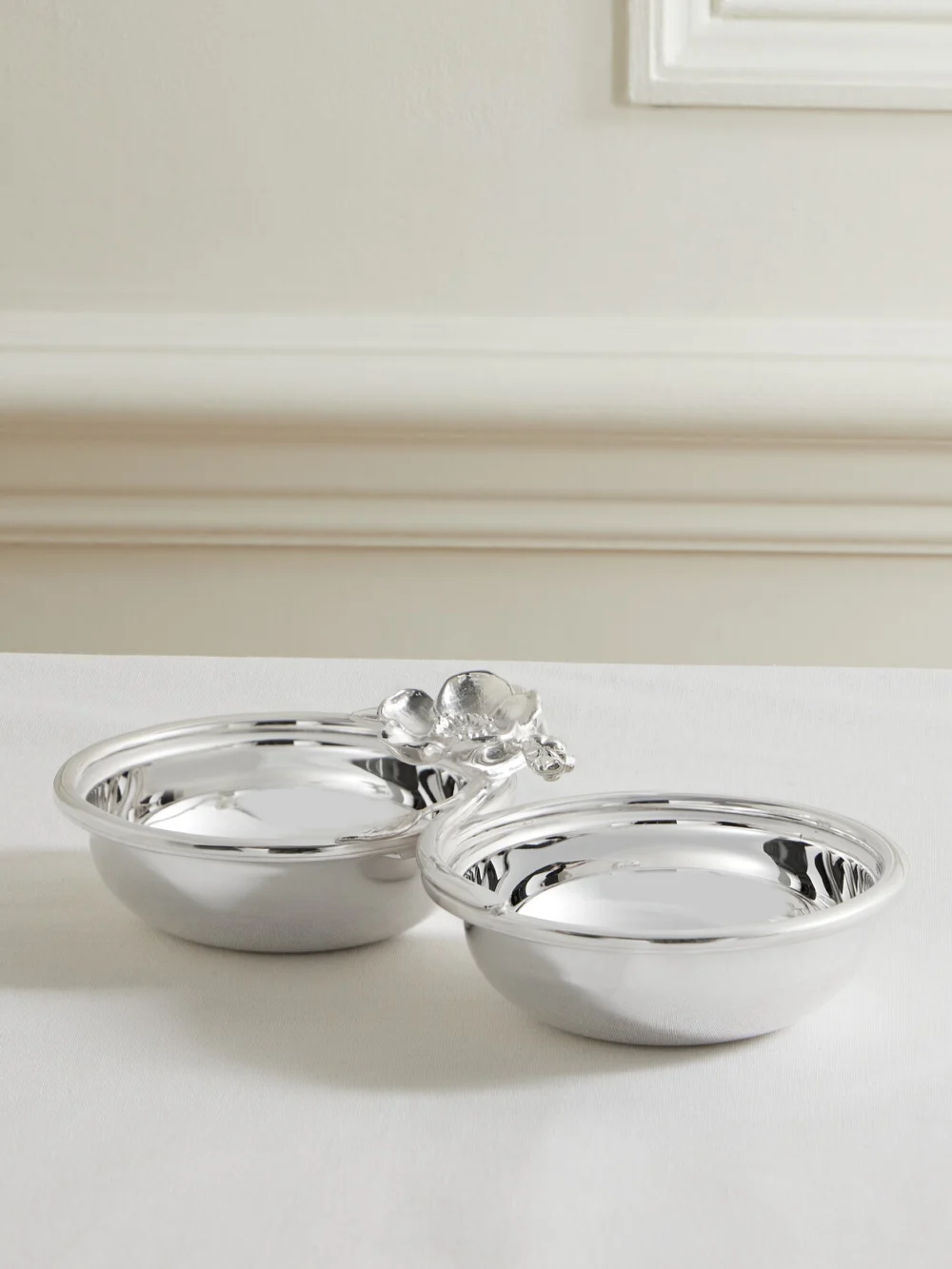 Christofle Anemone-belle Époque Silver-plated Serving Dish