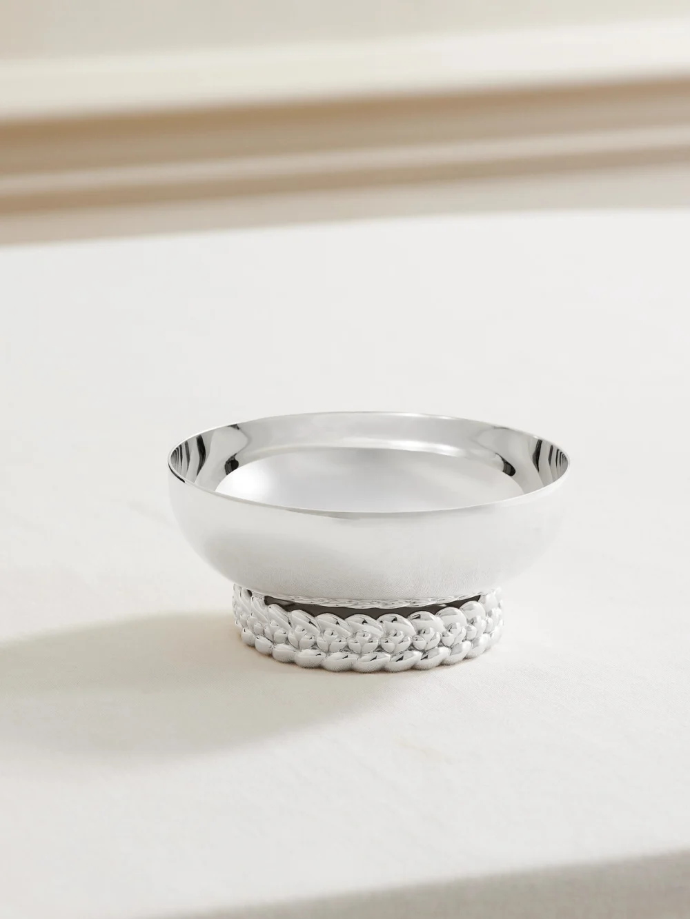 Christofle Babylone Small Silver-plated Bowl