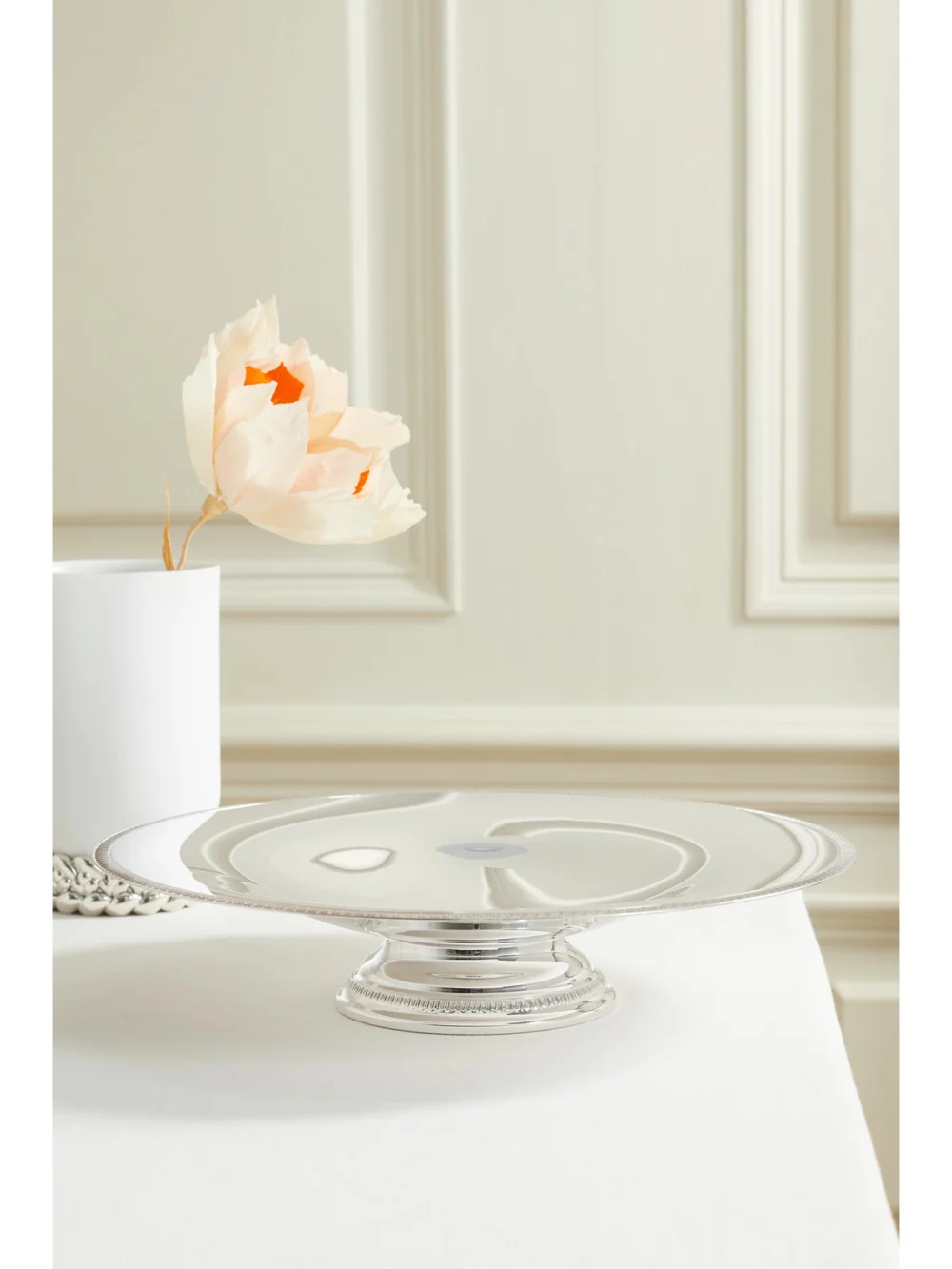 Christofle Malmaison Silver-plated Fruit Bowl, styled view