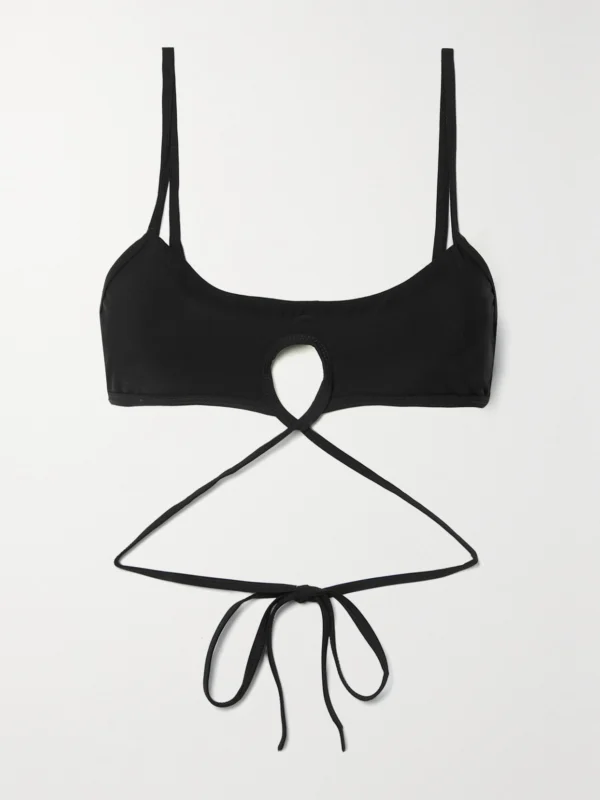 Christopher Esber Cutout Tie-back Bikini Top