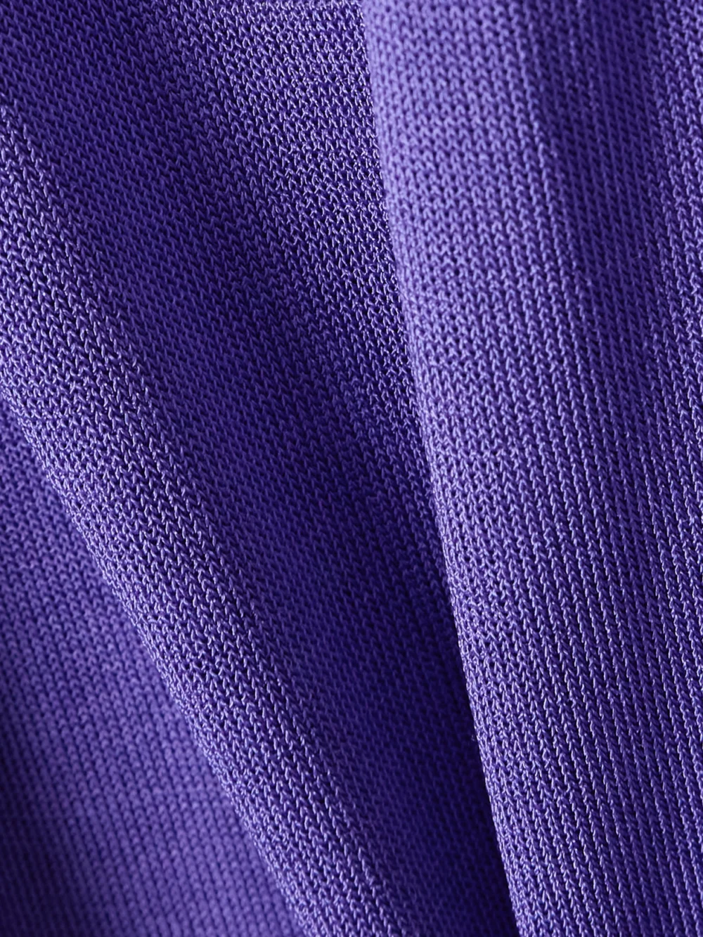 Close-up detail of the Christopher John Rogers Knitted Maxi Dress