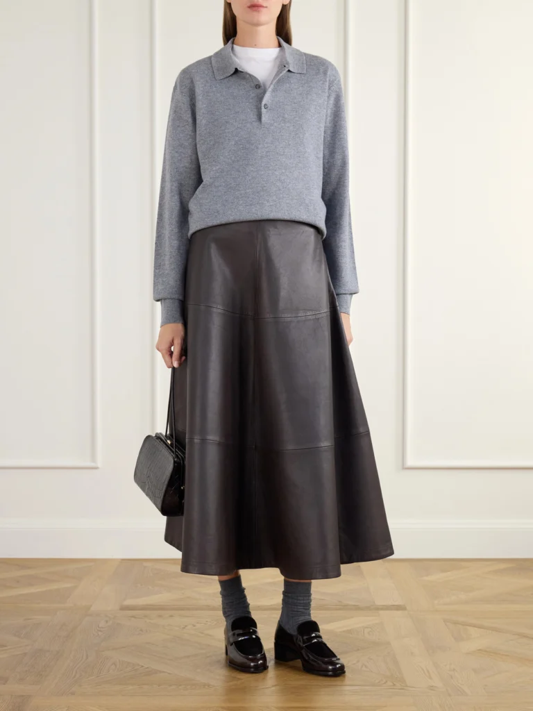 Church's Prudence 45 Velvet-trimmed Leather Loafers