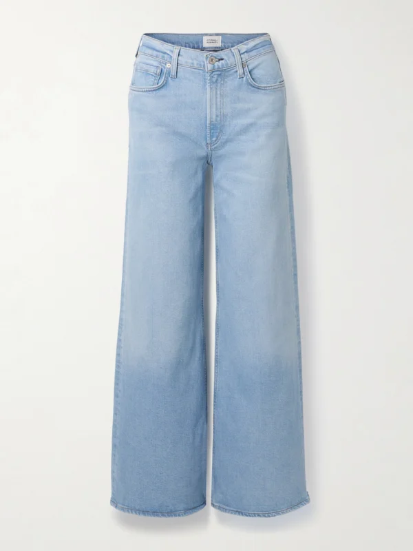 Citizens of Humanity Loli Mid-rise Wide-leg Jeans