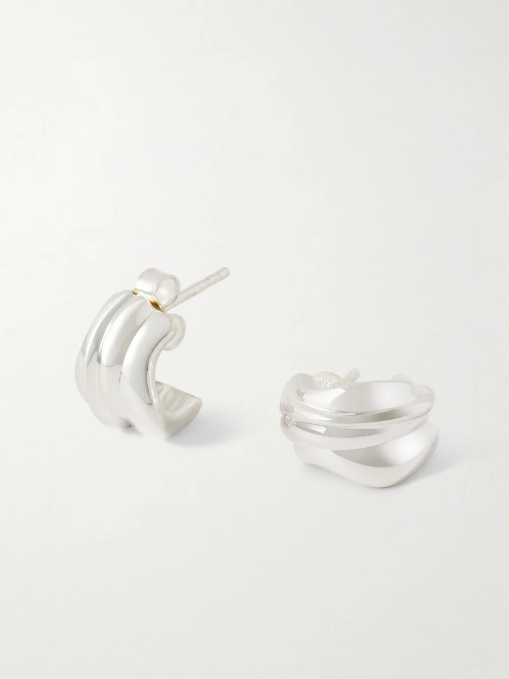 Completedworks Recycled Silver Hoop Earrings