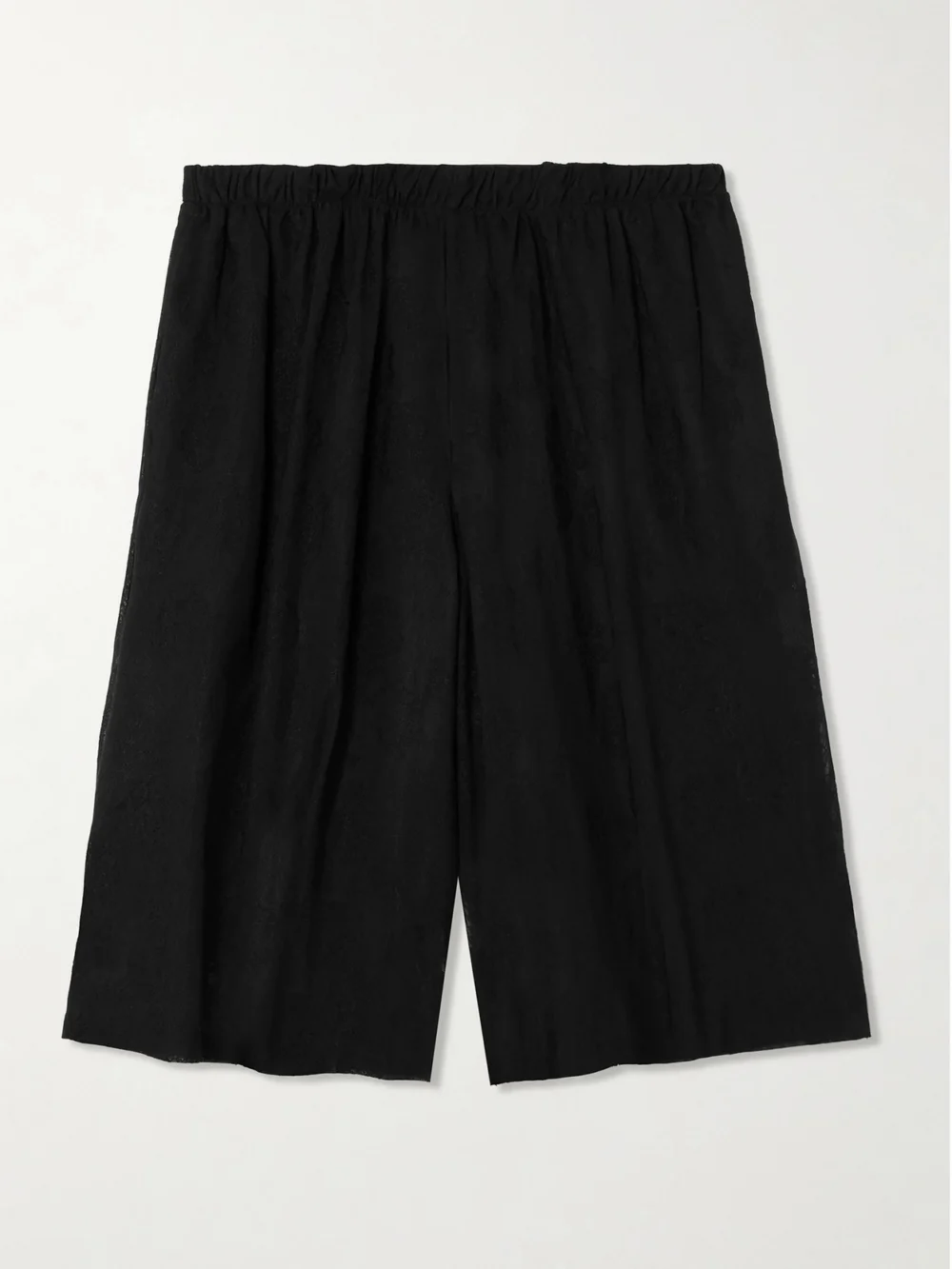 Conner Ives Lace Shorts in black
