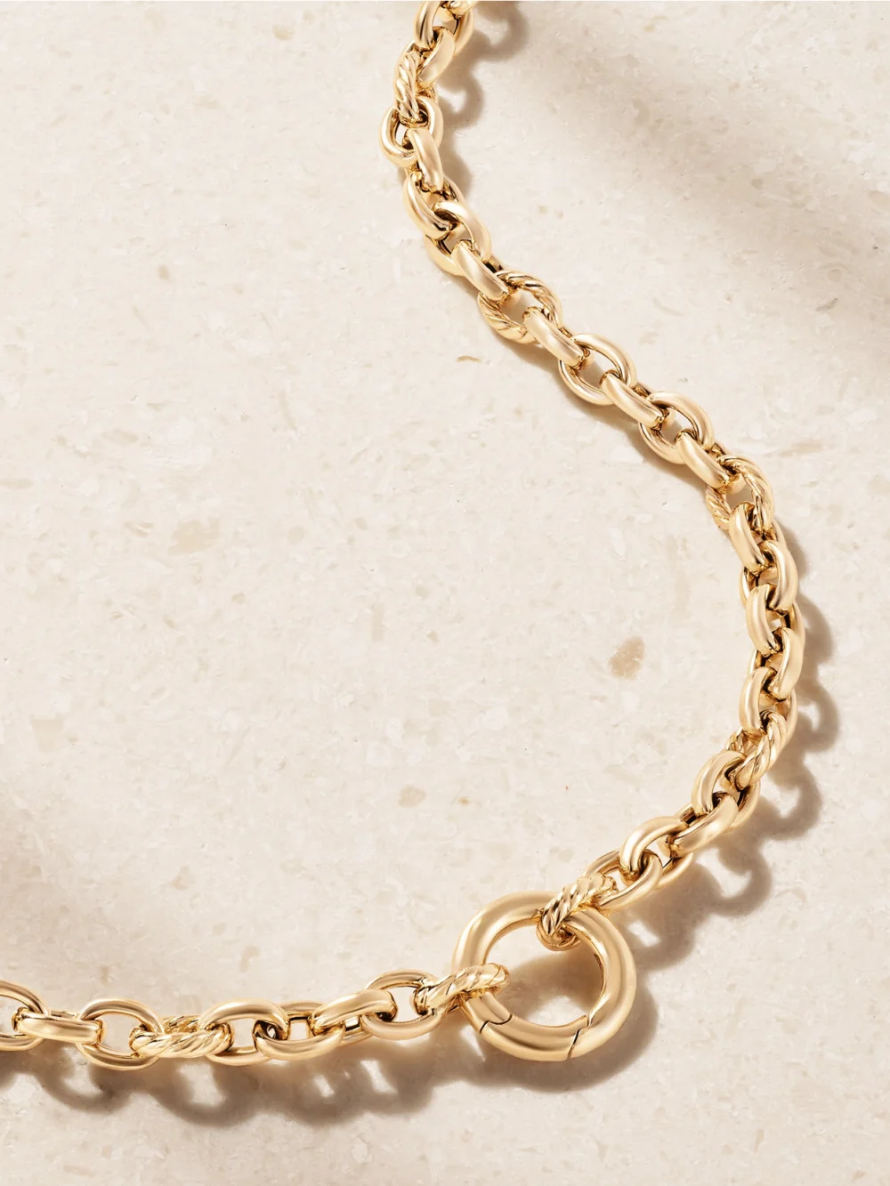 David Yurman Dy Mercer® 18-karat Gold Necklace