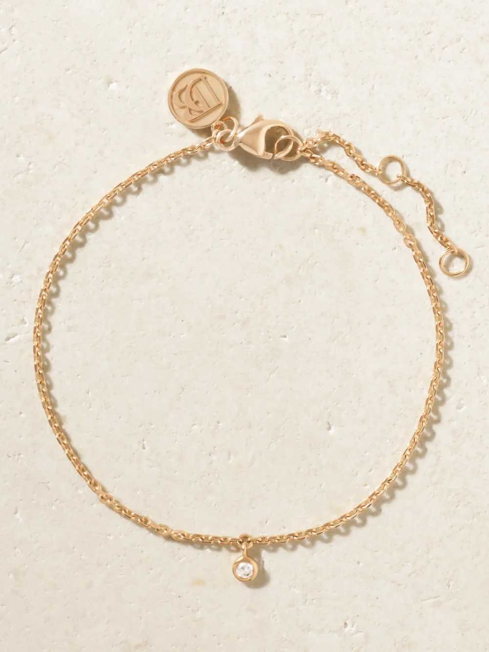 De Beers London My First De Beers Clea 18-karat Rose Gold Diamond Bracelet