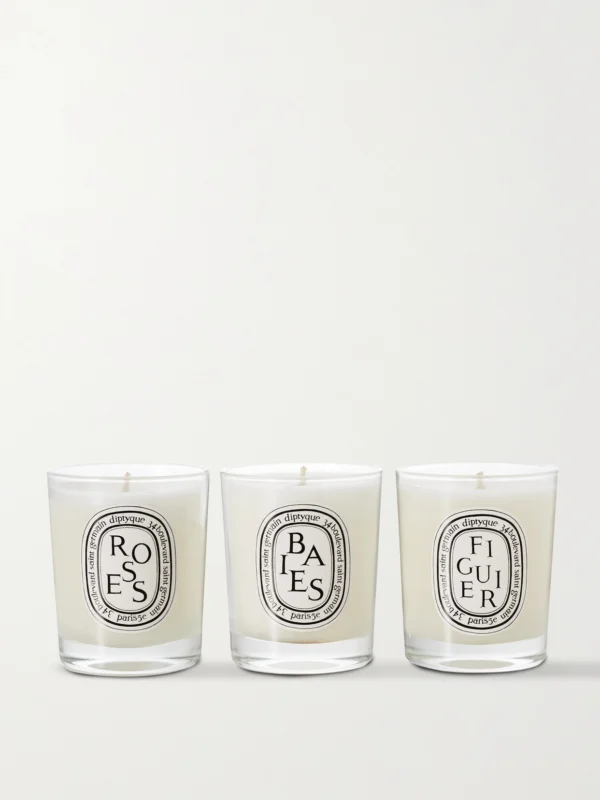 Diptyque Set of Three Scented Candles, 3 X 70g