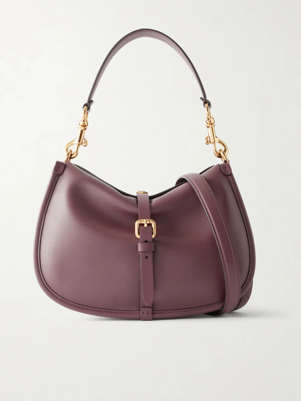 Etro Pony Medium Leather Crossbody Bag in purple