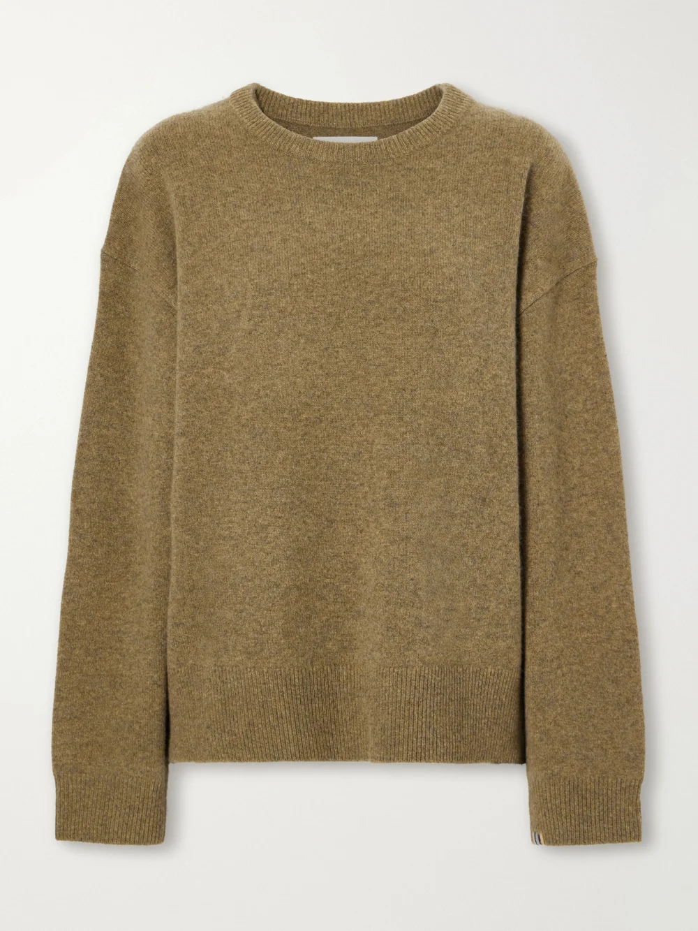 Extreme Cashmere Mike Cashmere-blend Knitted Sweater in army green