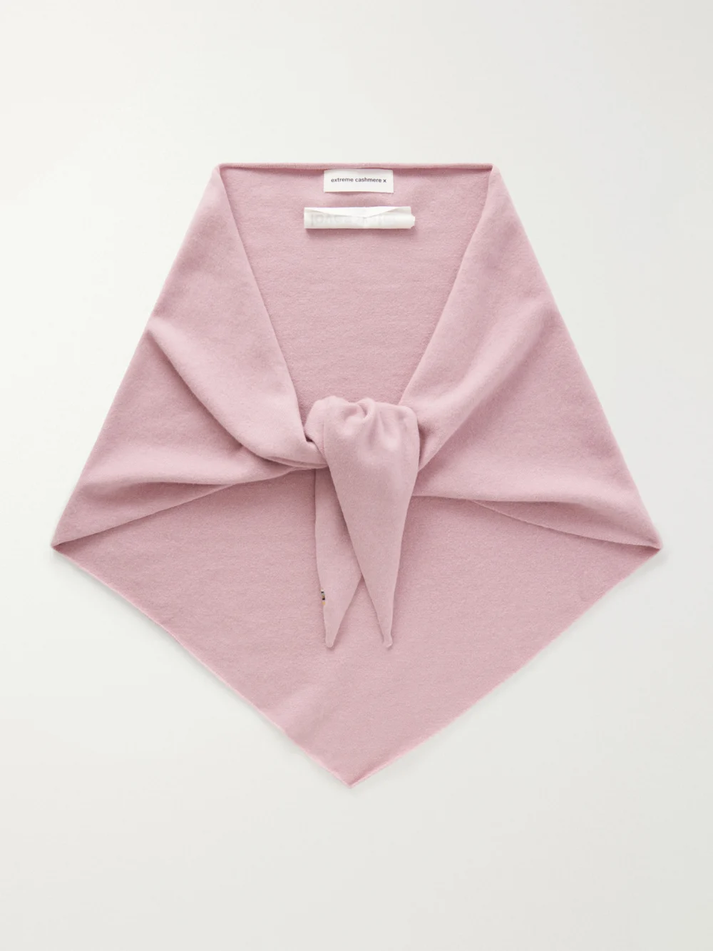 Extreme Cashmere Witch Cashmere-blend Knitted Scarf in pink